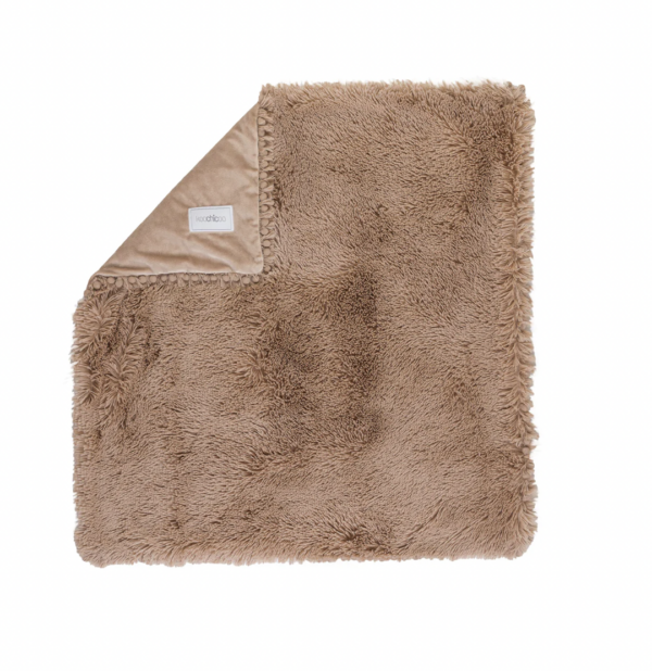 Bizzi Growin Fluffy Baby Blanket - Biscotti - Koochicoo - Image 4