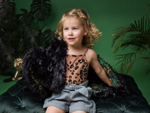 BIZZI GROWIN FLUFFY BABY BLANKET - JUNGLE ROAR KOOCHICOO - Image 2