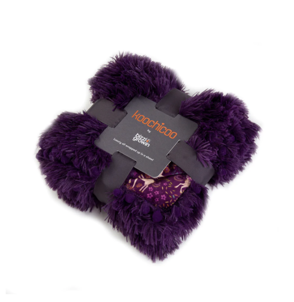 BIZZI GROWIN FLUFFY BABY BLANKET - FANTASIA - KOOCHICOO - Image 3