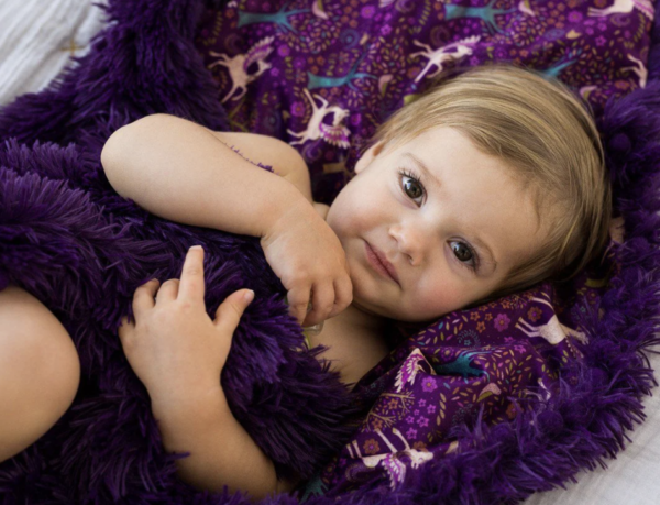 BIZZI GROWIN FLUFFY BABY BLANKET - FANTASIA - KOOCHICOO