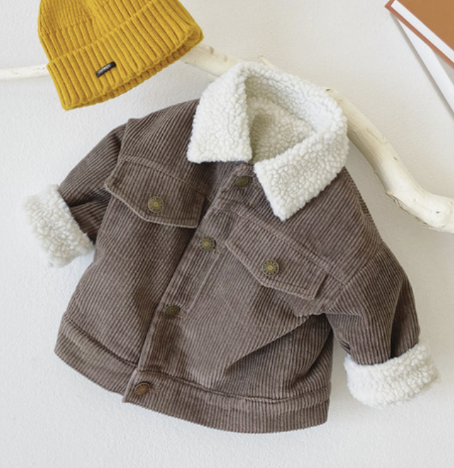 Itty Bitty Brown Corduroy Jacket | Itty Bitty