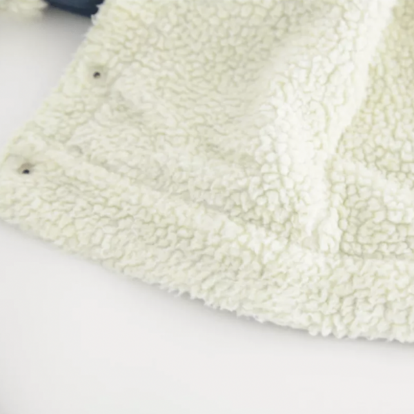 Itty Bitty Denim Teddy Lining Jacket - Image 6
