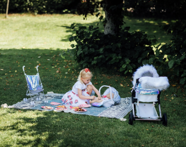 Roma Polly Dolls Car Seat - Mermaid - Image 2