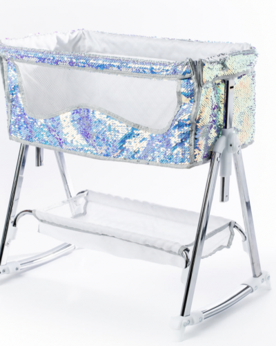 Roma Polly Dolls Bedside Crib - Mermaid