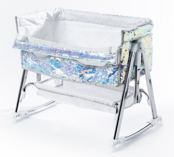 Roma Polly Dolls Bedside Crib - Mermaid - Image 10