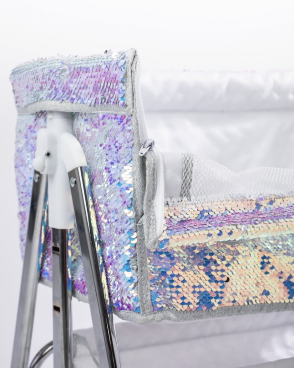 Roma Polly Dolls Bedside Crib - Mermaid - Image 5