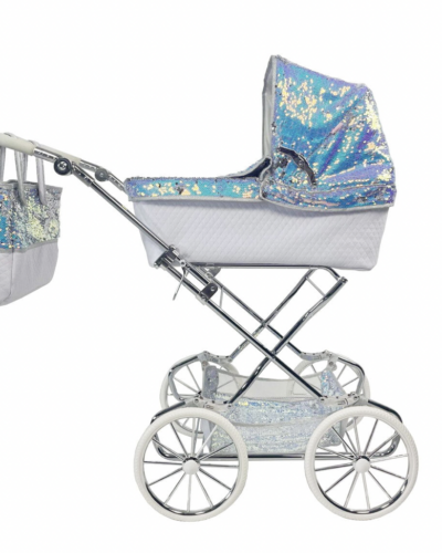 Roma Polly Reborn Dolls Pram - Mermaid
