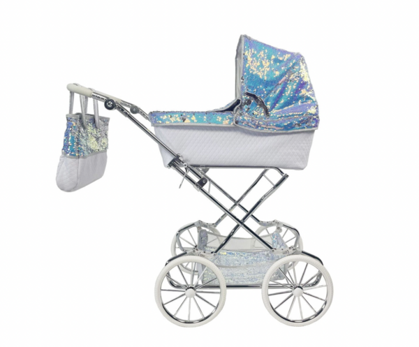 Roma Polly Reborn Dolls Pram - Mermaid