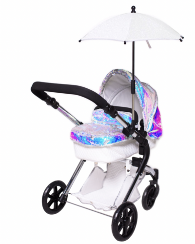 Roma Polly Sparkle White Parasol