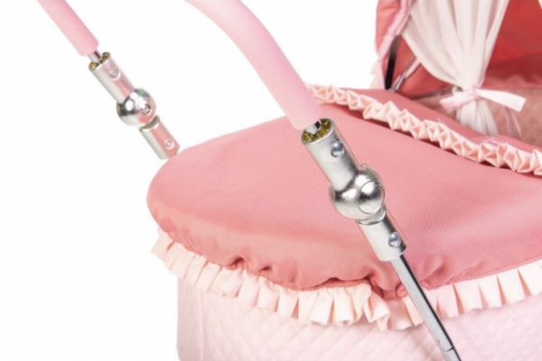 Roma Annie Classic Dolls Pram - Pink 3-16 years 93cm - Image 4