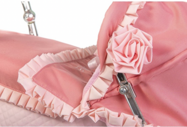 Roma Annie Classic Dolls Pram - Pink 3-16 years 93cm - Image 3