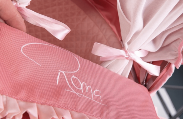 Roma Annie Classic Dolls Pram - Pink 3-16 years 93cm - Image 8
