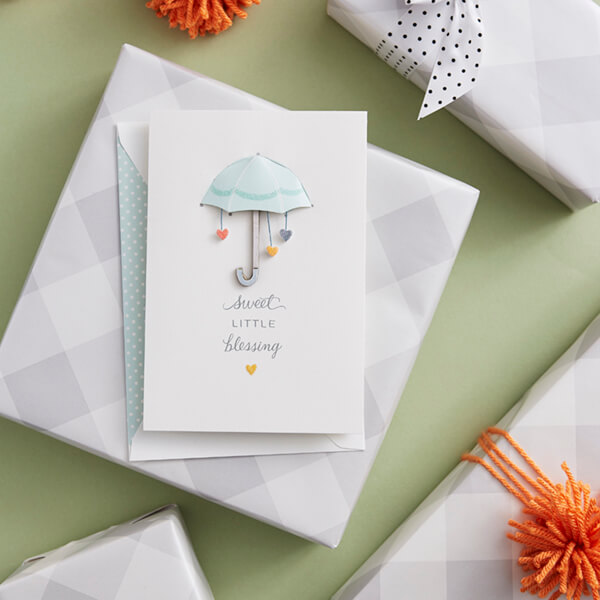 what to write on baby shower card
