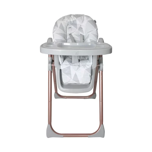 MBHC8 Premium Highchair - Billie Faiers Rose Gold Grey - Image 5