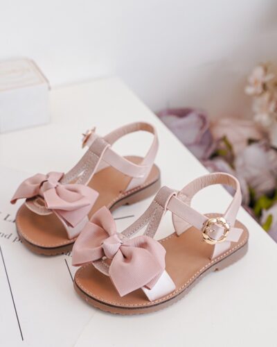 Itty Bitty Pink Bora Bora Bow Sandals