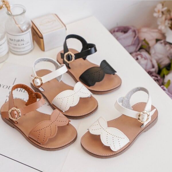 Itty Bitty Brown Wings Sandals - Image 6