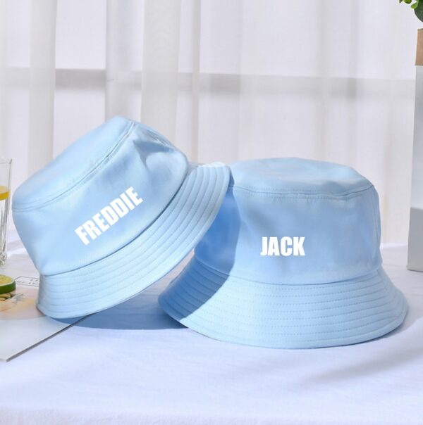 Itty Bitty Blue Personalised Bucket Hat