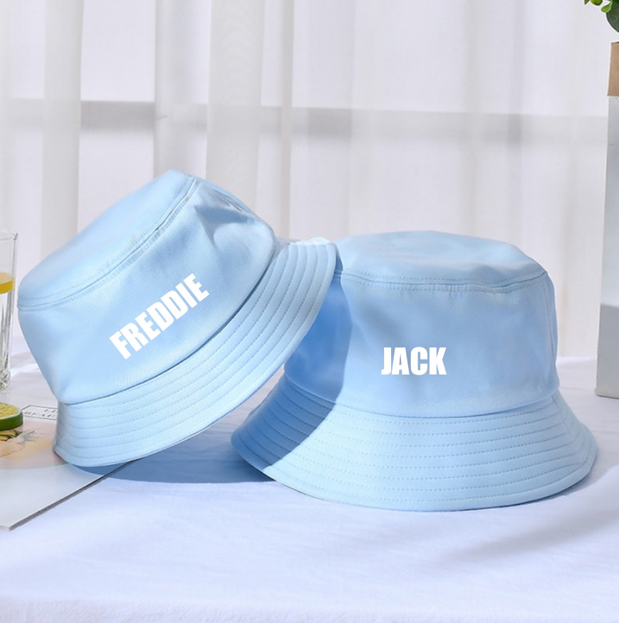 Bucket hat personalised on sale