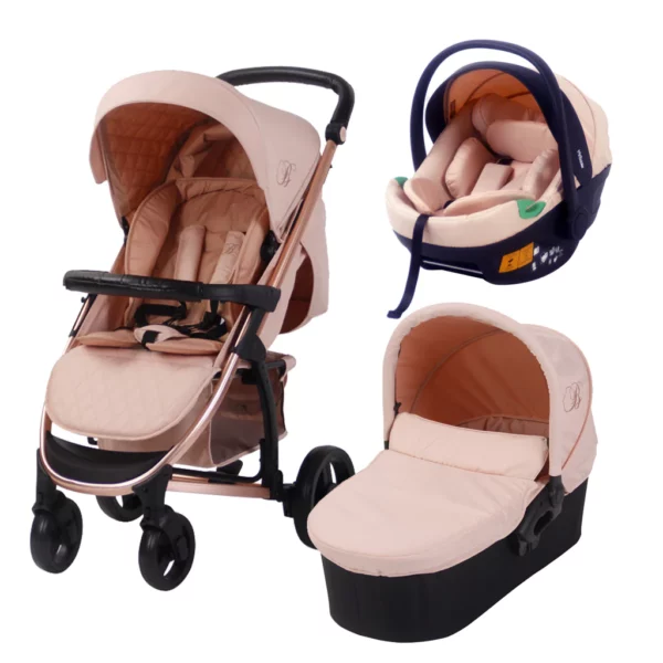 MB200i Billie Faiers Blush iSize Travel System