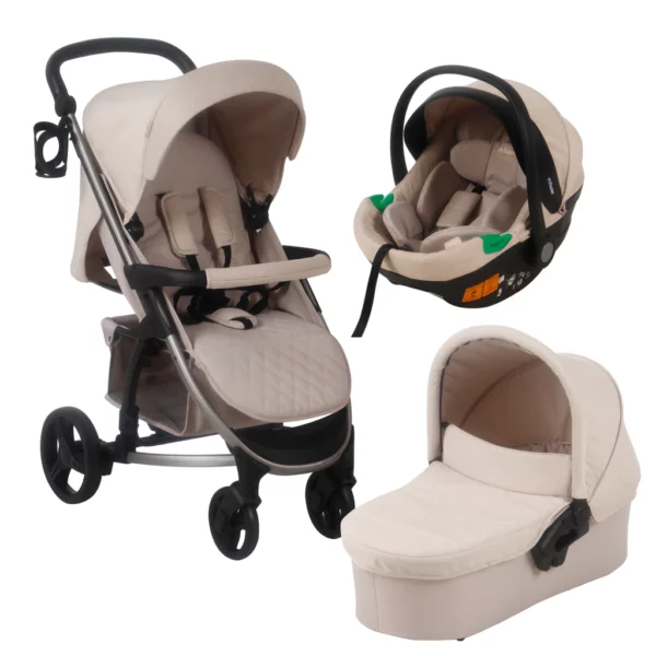 MB200i Billie Faiers Oatmeal iSize Travel System