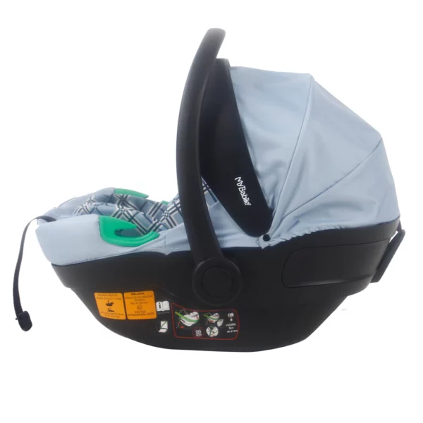 MB200i Dani Dyer Blue Plaid iSize Travel System