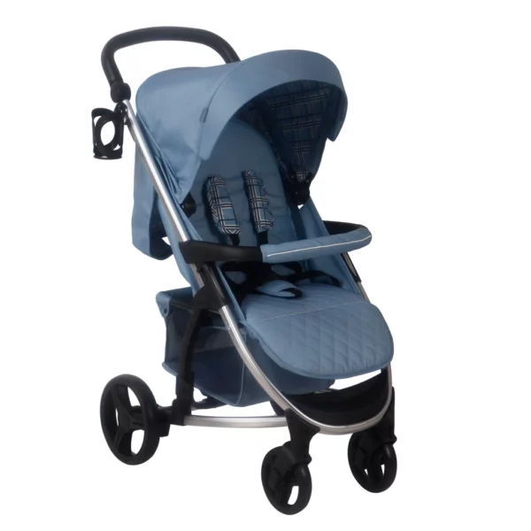 MB200i Dani Dyer Blue Plaid iSize Travel System