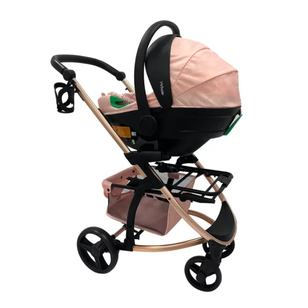 MB200i Dani Dyer Pink Plaid iSize Travel System