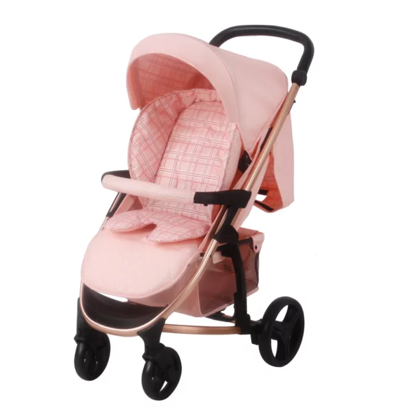 MB200i Dani Dyer Pink Plaid iSize Travel System