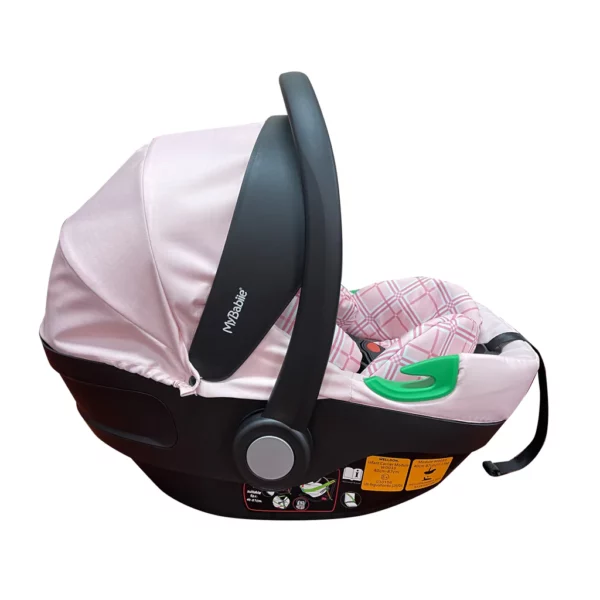 MB200i Dani Dyer Pink Plaid iSize Travel System