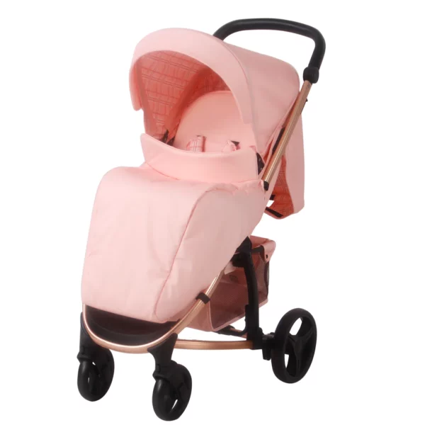 MB200i Dani Dyer Pink Plaid iSize Travel System