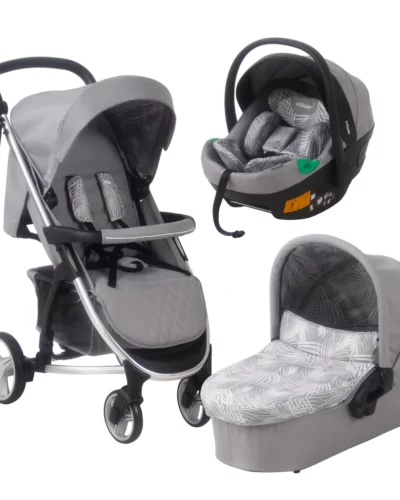 MB200i Samantha Faiers Grey Tropical iSize Travel System