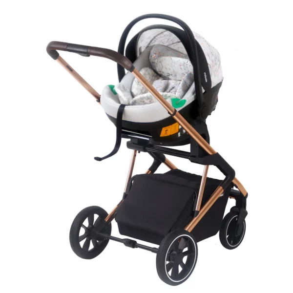 MB500i Dani Dyer Rose Gold Marble iSize Travel System