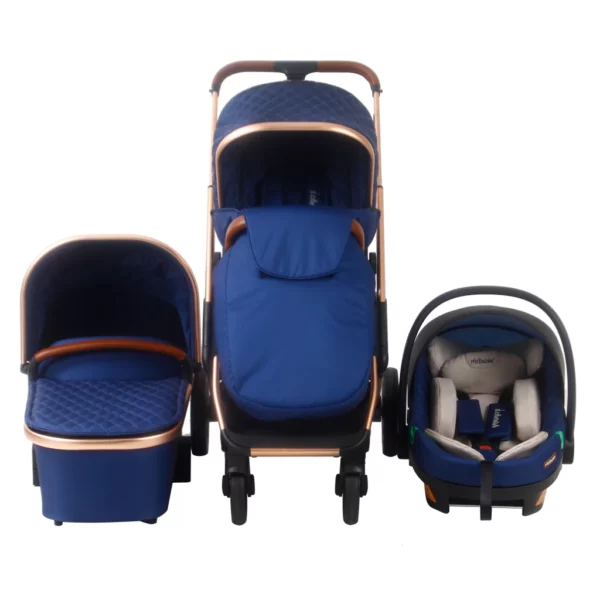 MB500i Dani Dyer Opal Blue iSize Travel System