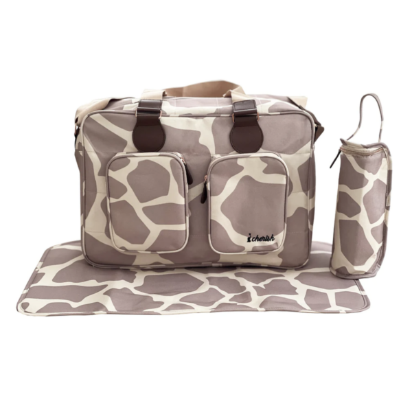 Dani Dyer Giraffe Deluxe Changing Bag - Image 9