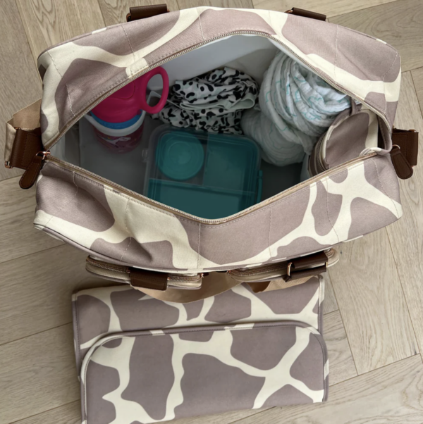 Dani Dyer Giraffe Deluxe Changing Bag - Image 6