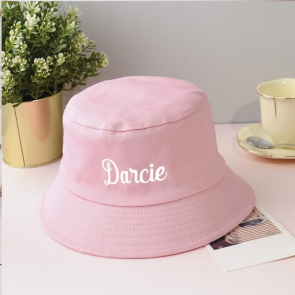 Itty Bitty Pink Personalised Bucket Hat