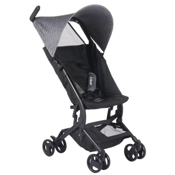 ** PRE-ORDER ** MBX5 Dani Dyer Black Chevron Ultra Compact Stroller