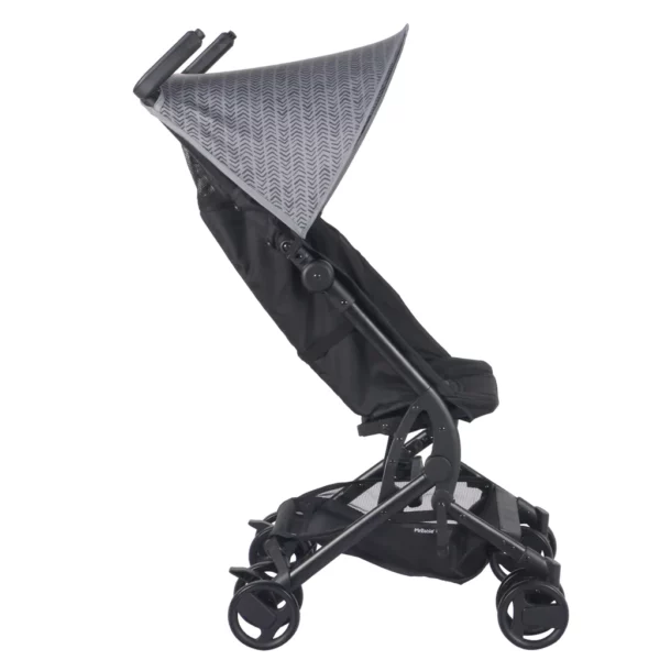 ** PRE-ORDER ** MBX5 Dani Dyer Black Chevron Ultra Compact Stroller