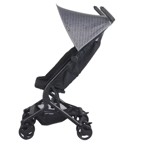 ** PRE-ORDER ** MBX5 Dani Dyer Black Chevron Ultra Compact Stroller