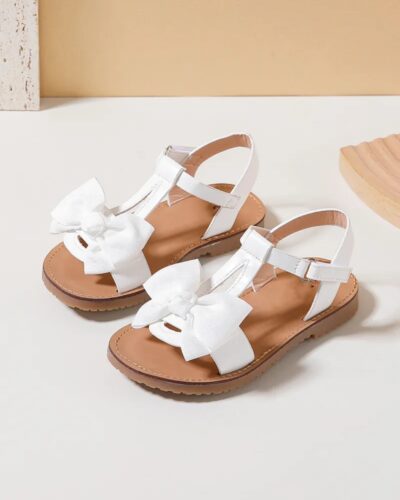 Itty Bitty White Bora Bora Bow Sandals