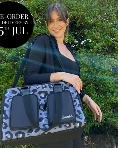 Dani Dyer Black Leopard Deluxe Changing Bag