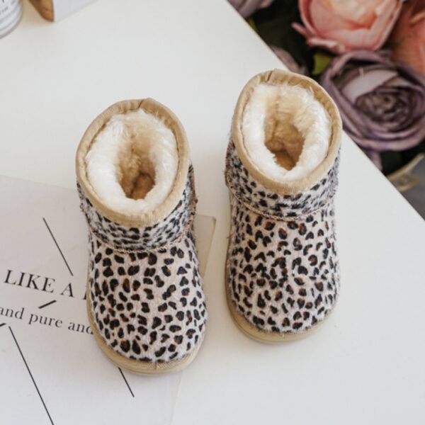 Itty Bitty Animal Print Snuggle Boots - Image 3