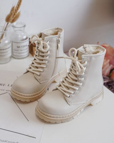 Itty Bitty Beige Cosy Lined Boots