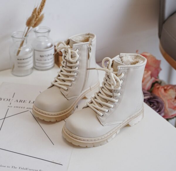 Itty Bitty Beige Cosy Lined Boots