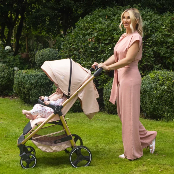 MB160 Billie Faiers Rose Gold Blush Pushchair