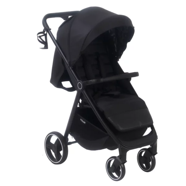 MB160 Dani Dyer Black Leopard Pushchair - Image 2