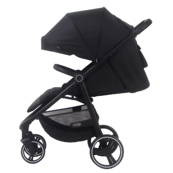 MB160 Dani Dyer Black Leopard Pushchair - Image 6