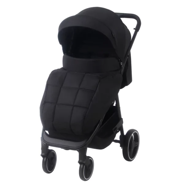 MB160 Dani Dyer Black Leopard Pushchair - Image 8