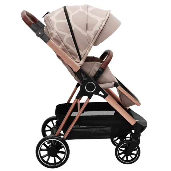 MB250i Dani Dyer Rose Gold Giraffe iSize Travel System - Image 3