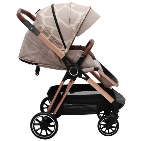 MB250i Dani Dyer Rose Gold Giraffe iSize Travel System - Image 4